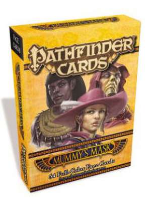 Pathfinder Cards: Mummy’s Mask Face Cards de Paizo Staff