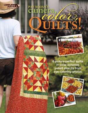 Camera, Color, Quilts! (Leisure Arts #4825) de Pat Sloan