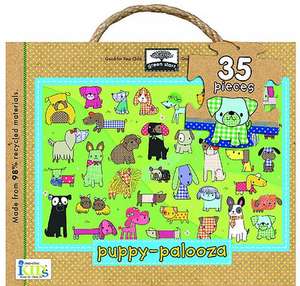 Green Start Puppy-Palooza Giant Floor Puzzle de Jillian Phillips