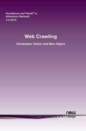 Web Crawling de Christopher Olston