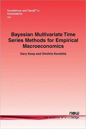 Bayesian Multivariate Time Series Methods for Empirical Macroeconomics de Gary Koop