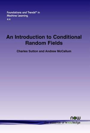 An Introduction to Conditional Random Fields de Charles Sutton