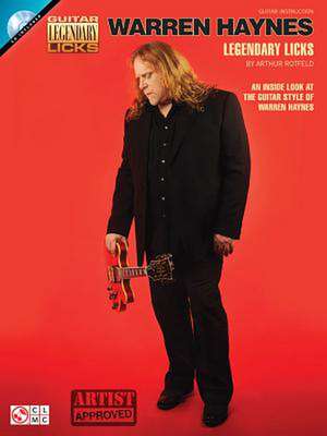 Warren Haynes Legendary Licks [With CD (Audio)] de Warren Haynes