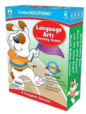 Language Arts Learning Games, Grade K de Carson-Dellosa Publishing