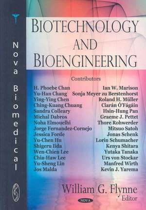 Biotechnology and Bioengineering de William G. Flynne