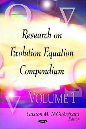 Research on Evolution Equation Compendium de Gaston M. N'Guerekata