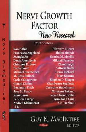 Nerve Growth Factor de Guy K. MacIntire