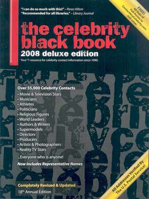 The Celebrity Black Book 2008 de Jordan McAuley