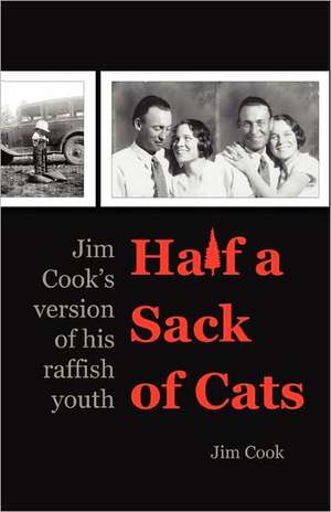 Half a Sack of Cats: Jim Cook's Version of His Raffish Youth de Jim Cook