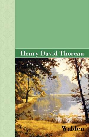 Walden de Henry David Thoreau