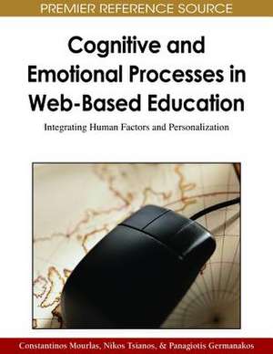 Cognitive and Emotional Processes in Web-Based Education de Panagiotis Germanakos