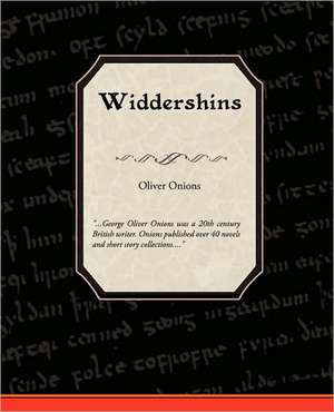 Widdershins de Oliver Onions