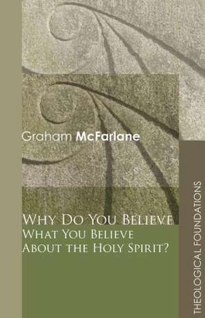 Why Do You Believe What You Believe about the Holy Spirit? de Graham McFarlane