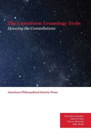Cuneiform Uranology Texts de Eckart Frahm