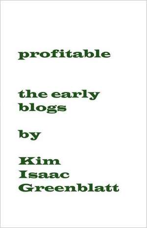 Profitable: A Cassie Scot Novel de Kim Isaac Greenblatt