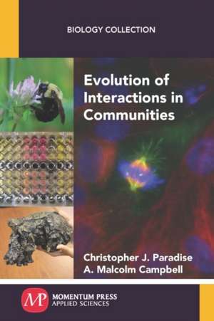 Evolution of Interactions in Communities de Christopher J. Paradise