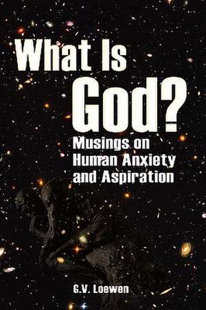 What Is God? Musings on Human Anxiety and Aspirations de Gregory Loewen