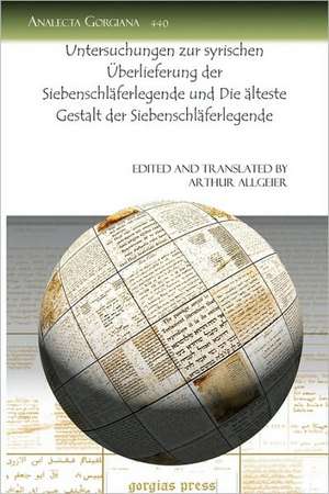 Untersuchungen zur syrischen UEberlieferung der Siebenschlaf