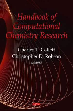 Handbook of Computational Chemistry Research de Charles T. Collett