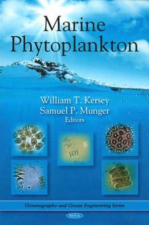 Marine Phytoplankton de William T. Kersey