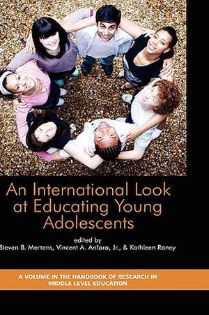 An International Look at Educating Young Adolescents (Hc) de Vincent A. Jr. Anfara