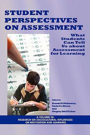 Student Perspectives on Assessment de D. M. McInerney