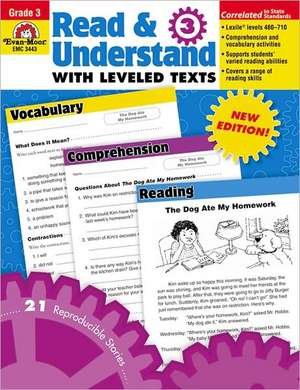 Read & Understand with Leveled Texts, Grade 3 de Jill Norris