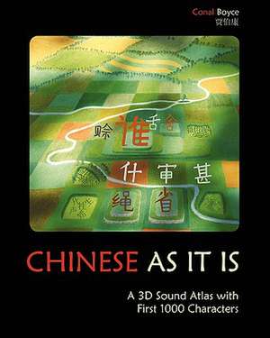 Chinese as It Is: A 3D Sound Atlas with First 1000 Characters de Conal Boyce