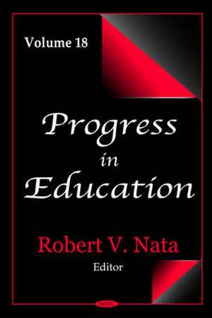 Progress in Education de Robert V. Nata