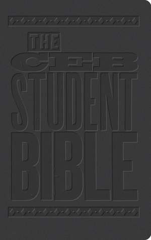 The Ceb Student Bible Black Decotone de Common English Bible