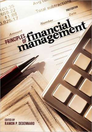 Principles of Financial Management de Ramon P. Degennaro