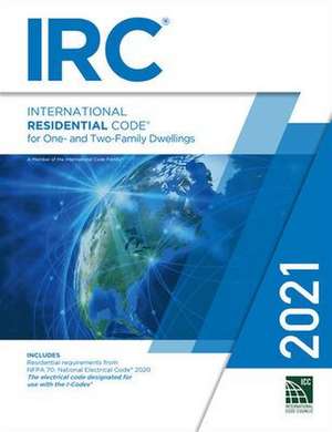 2021 International Residential Code de International Code Council