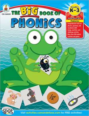 The Big Book of Phonics, Grades K - 3 de Barbara Wilson