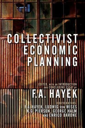 Collectivist Economic Planning de Georg Halm