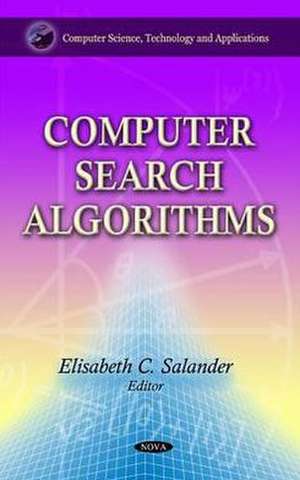 Computer Search Algorithms de Benjamin D Cohen