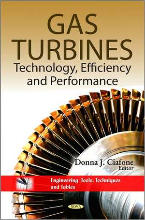 Gas Turbines de Donna J. Ciafone