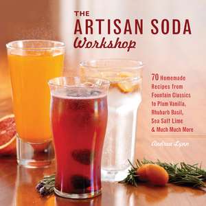 The Artisan Soda Workshop: 75 Homemade Recipes from Fountain Classics to Rhubarb Basil, Sea Salt Lime, Cold-Brew Coffee and Much Much More de Andrea Lynn