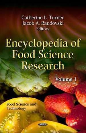 Encyclopedia of Food Science Research de Catherine L. Turner