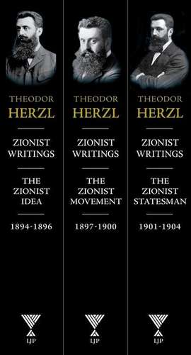 Theodor Herzl, 3 Volume Set de Gil Troy