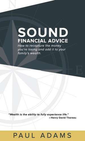 Sound Financial Advice de Paul Adams