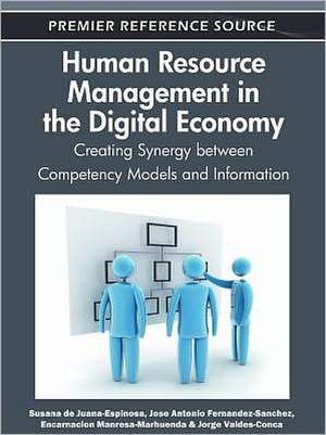 Human Resource Management in the Digital Economy de Juana-Espinosa Susana De