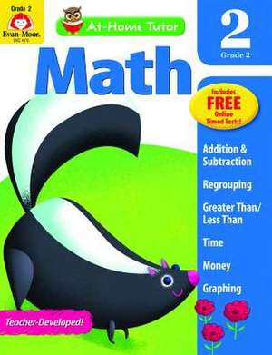 At-Home Tutor Math, Grade 2 de Evan-Moor Educational Publishers