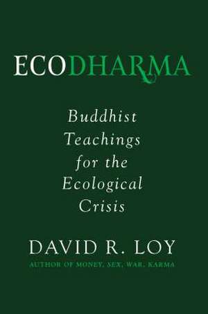 Ecodharma de David Loy