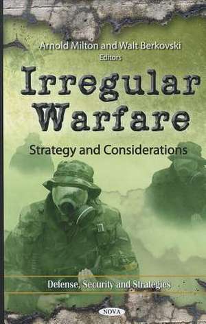 Irregular Warfare de Arnold Milton