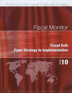 Fiscal Monitor: From Strategy to Implementation de International Monetary Fund (IMF)