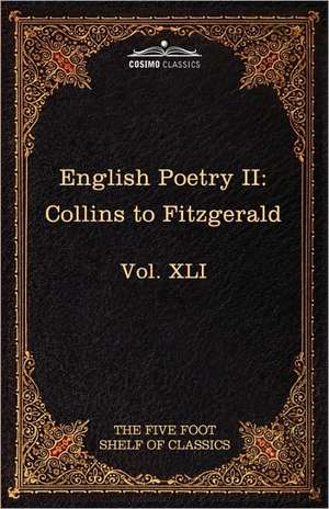 English Poetry II de William Collins