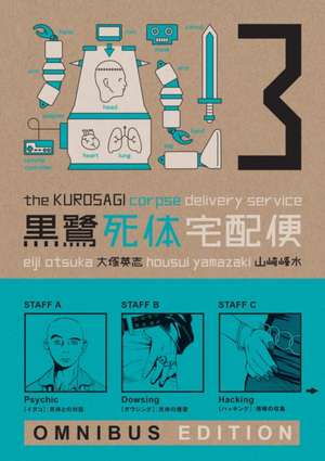 Kurosagi Corpse Delivery Service, The: Book Three Omnibus de Eiji Otsuka