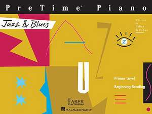 Pretime Piano Jazz & Blues - Primer Level de Nancy Faber