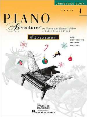 Piano Adventures - Christmas Book - Level 4 de Nancy Faber