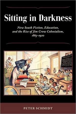 Sitting in Darkness: New South Fiction, Education, and the Rise of Jim Crow Colonialism, 1865-1920 de Peter Schmidt